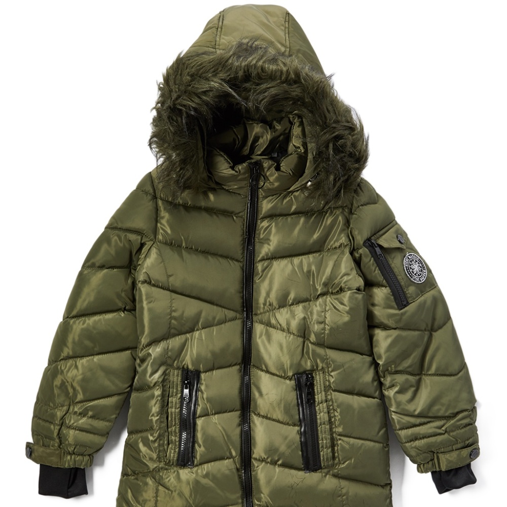 Steve Madden Signature Puffer Coat  NWT